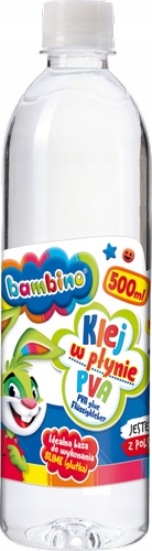 

Klej W Płynie Pva Slime Bambino 500 ML Gluty Slimy