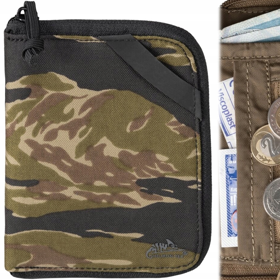 Pánská peněženka Helikon Edc Large Cordura Tiger Stripe