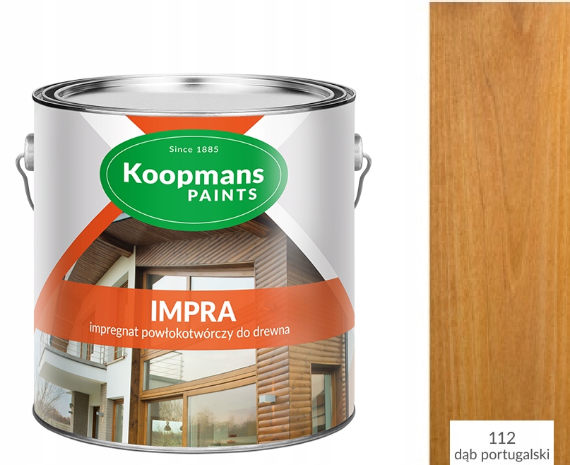 

Koopmans Impra Impregnat Olej 2,5 l Dąb Portug 112