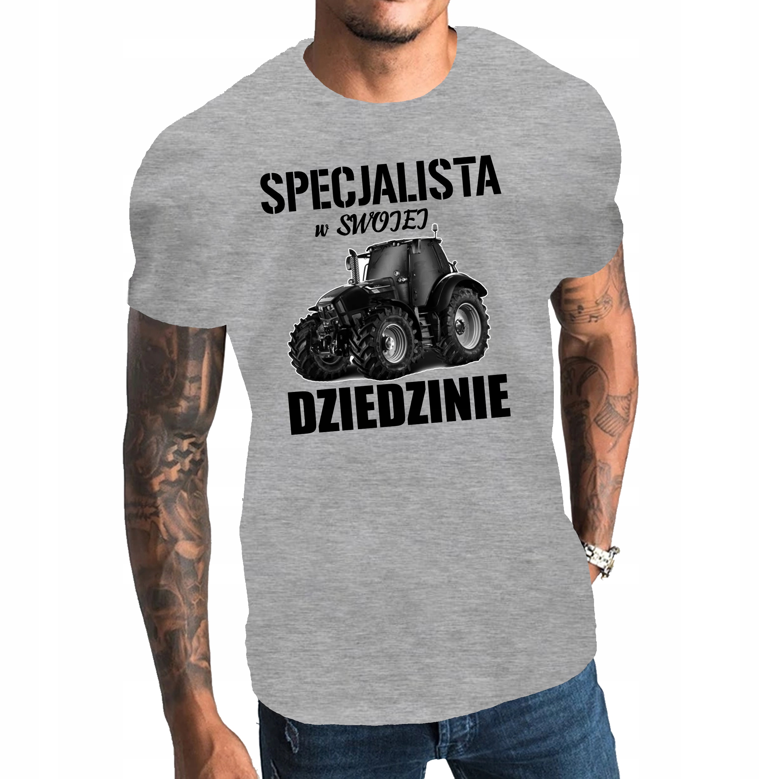 

Koszulka Traktor Rolnik Specjalista Farmer XXL