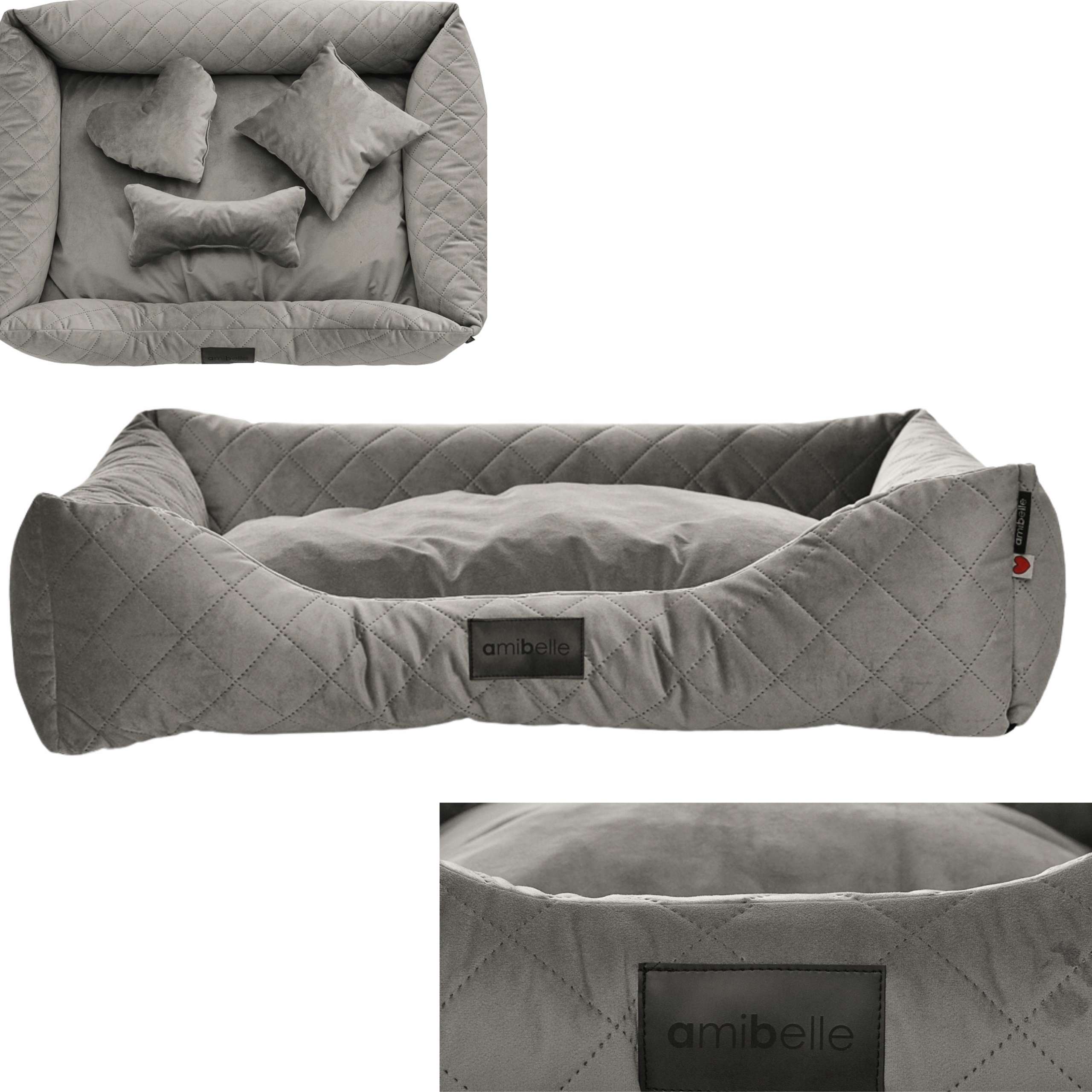 Levně Pelíšek pro psa kočku 87x64 Potah Postel Kotec Polštář Vyjímatelná