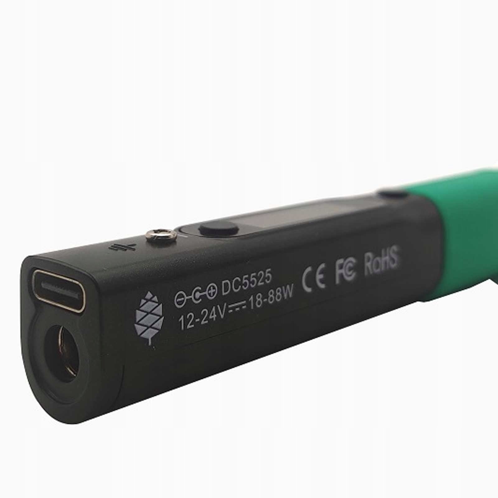 Lutownica Pinecil V2 smart 100-400°C OLED menu PL + grot Stan opakowania oryginalne