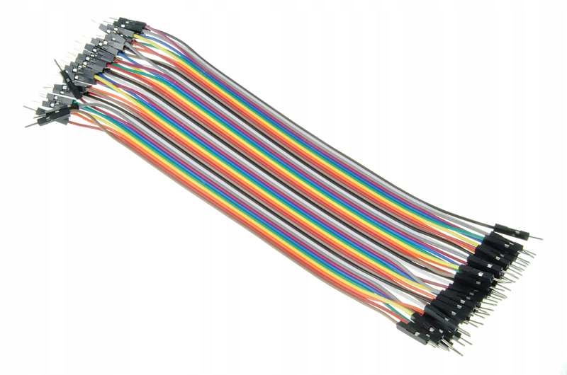 

Przewody kable zworki męsko-męskie 40szt 20cm