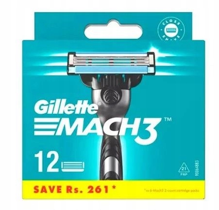 

Wkłady Nożyki Gillette Mach 3 Oryginalne Ostrza