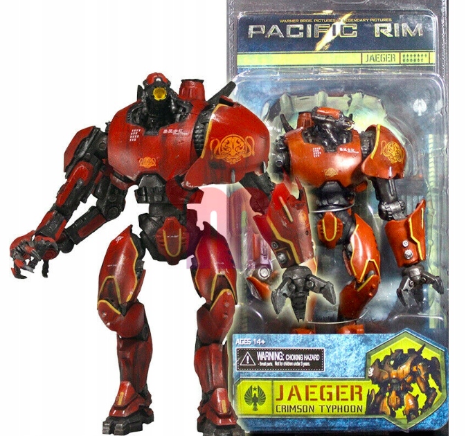 Figurka Jaeger Crimson Typhoon 1 z Pacific Rim 9 Cm