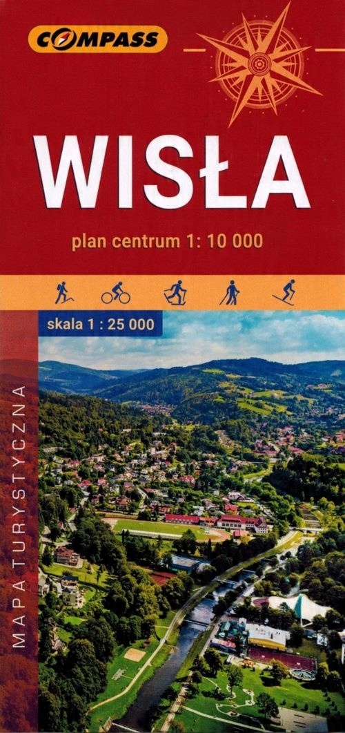 

Wisła Plan Miasta 1:15 000 Mapa Laminowana Compass