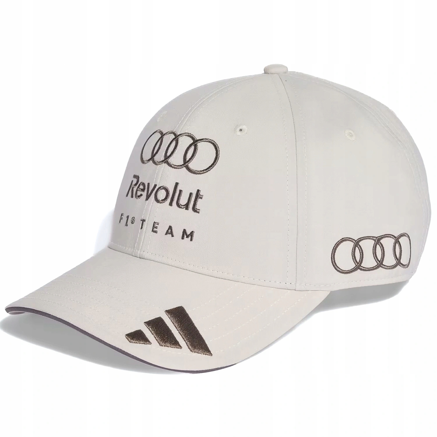 Čepice Audi F1 Revolut adidas 2026 Team béžová