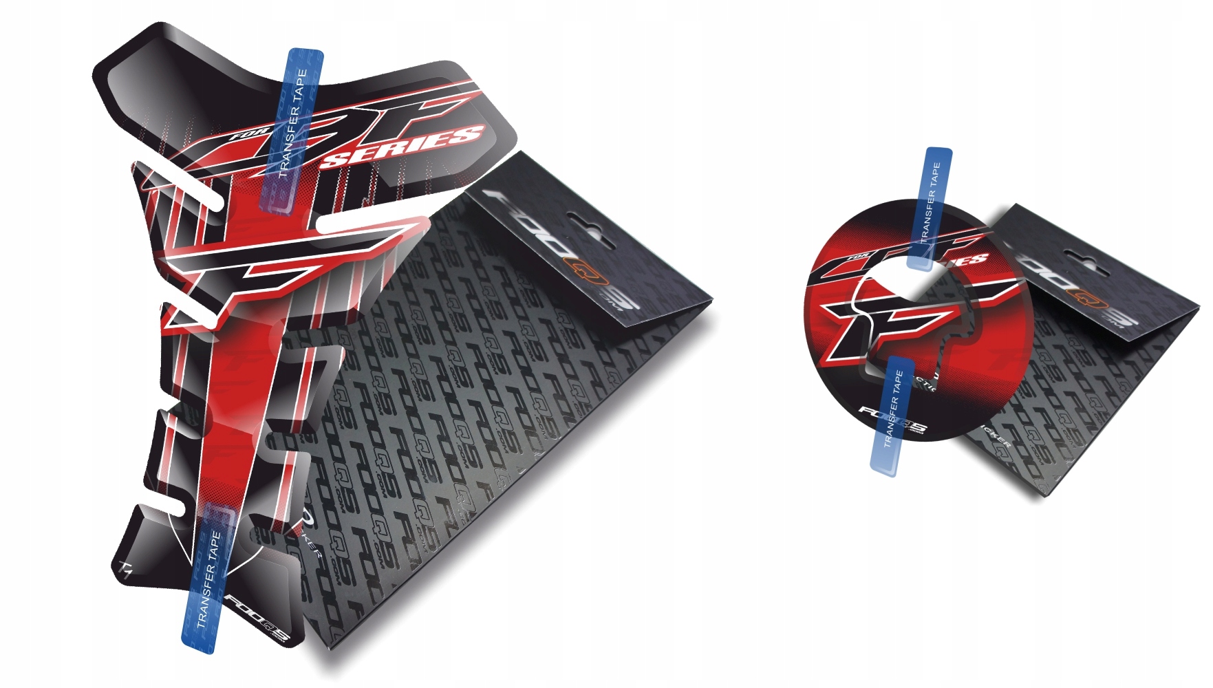 Tank-pad Cap-pad od firmy Fooqs pro Honda Cbf 125 250 Červený