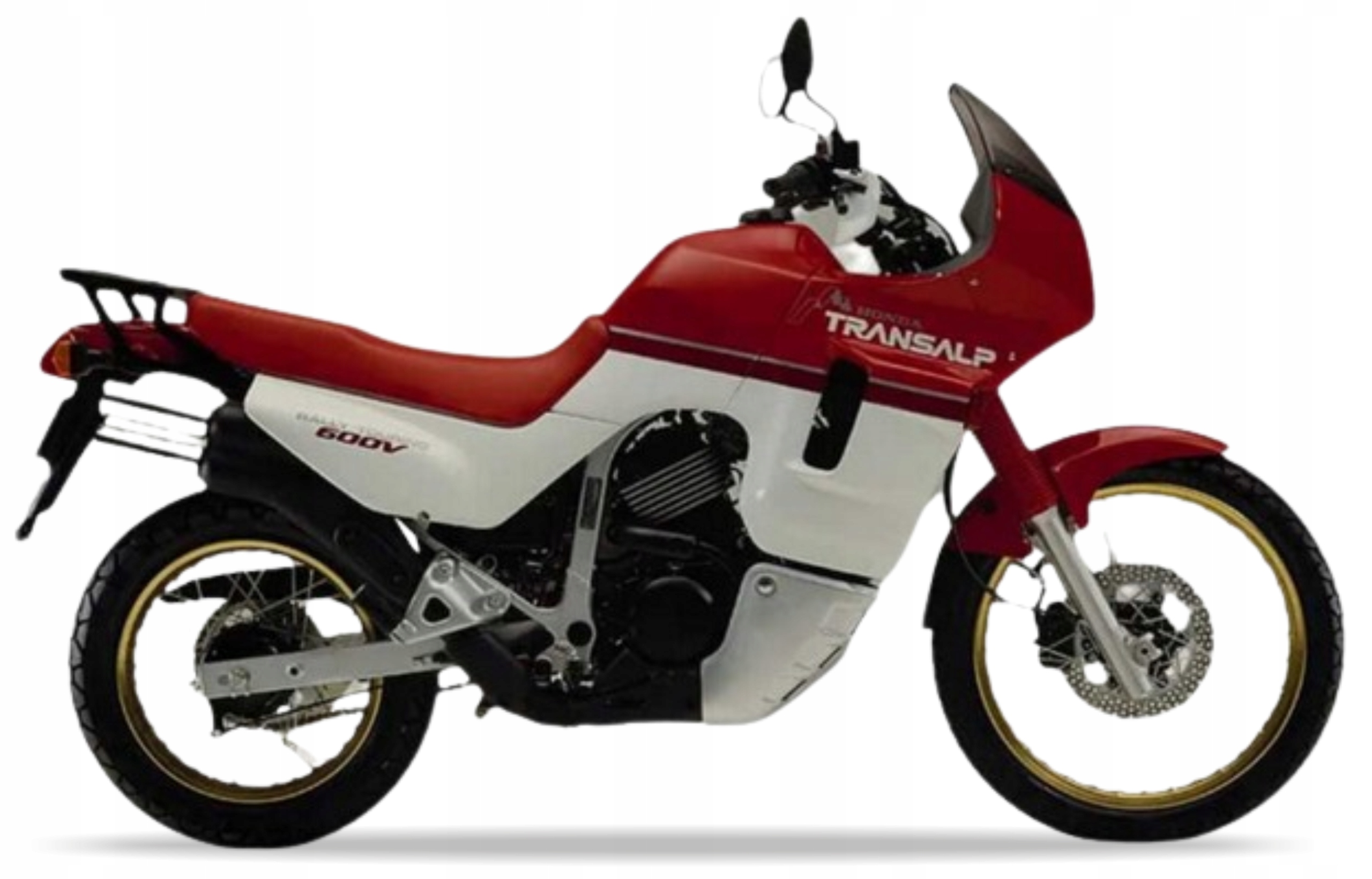 Samolepky Juula Pro Honda XL 600 V Transalp 1989-1990 Červené R157
