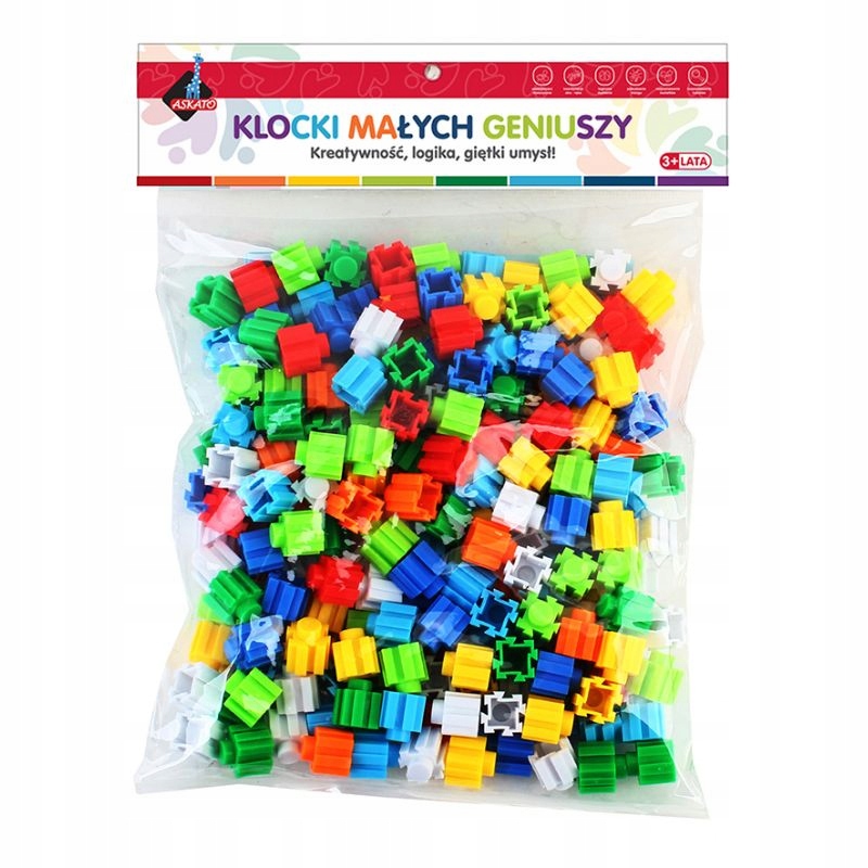 

Klocki Małych Geniuszy Konstrukcyjne 128 el 2541