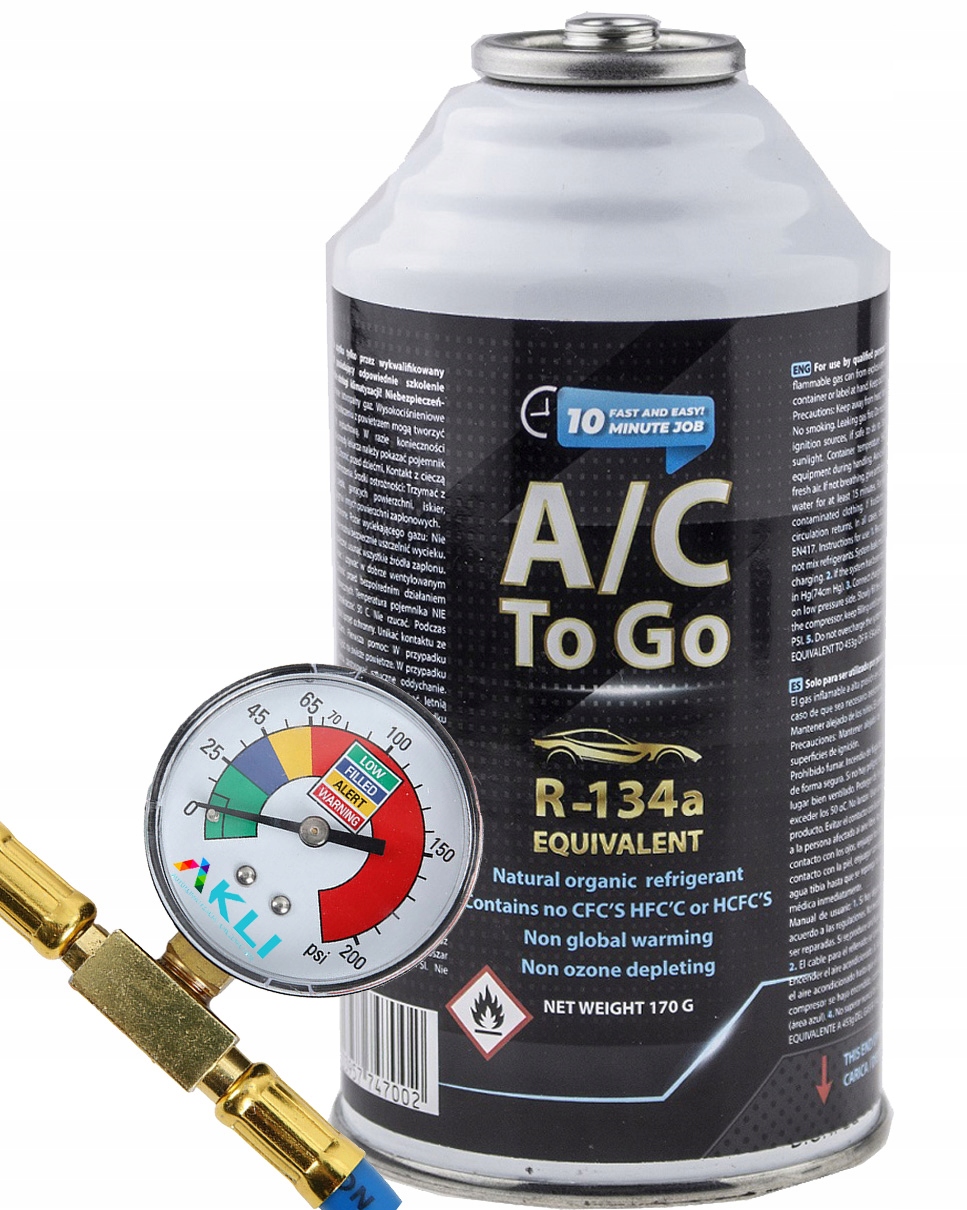 

Zestaw do klimatyzacji do aut z R-134a 9988