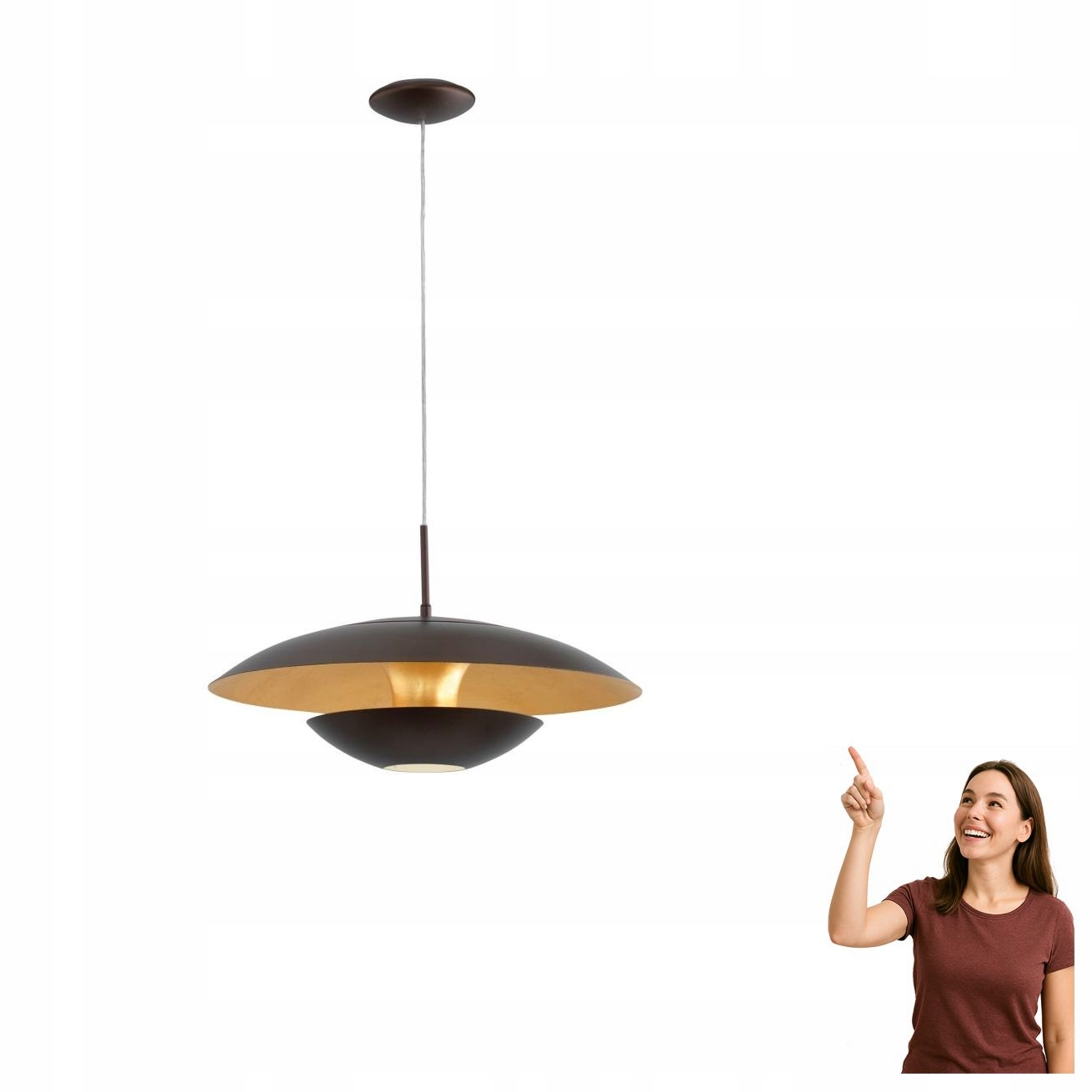 Závesná lampa Nuvano 95755 Eglo