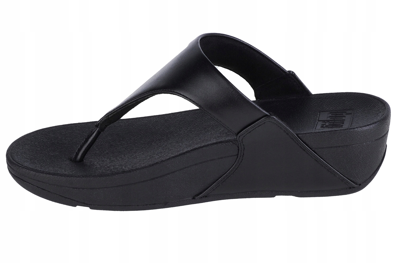 Fitflop Lulu ^37^ Dámské kožené žabky Černá