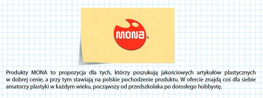 Краска плаката Мона 12 цветов 20мл польская ЭАН 5907591300142