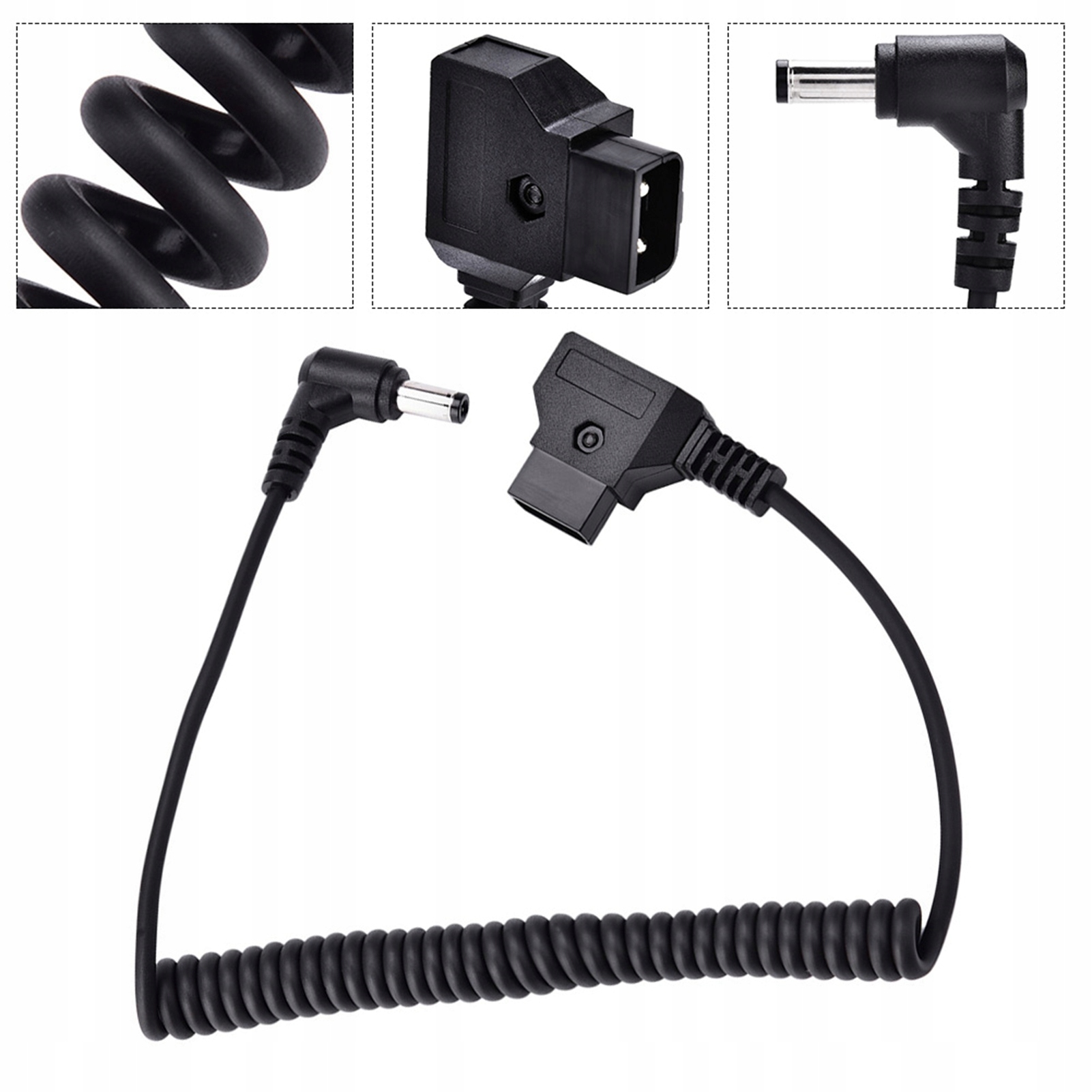 D TAP B ТИП ПАПА К УГЛОВОЙ DC 5, 5X2, 5 ММ АДАПТЕР