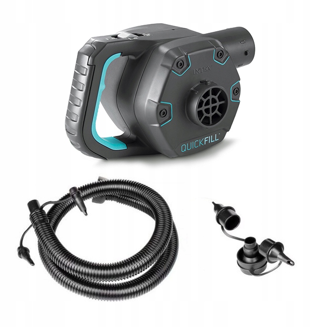 Pompka Elektryczna do Pompowania Materacy Basenu Pontonu Mocna 220-240V