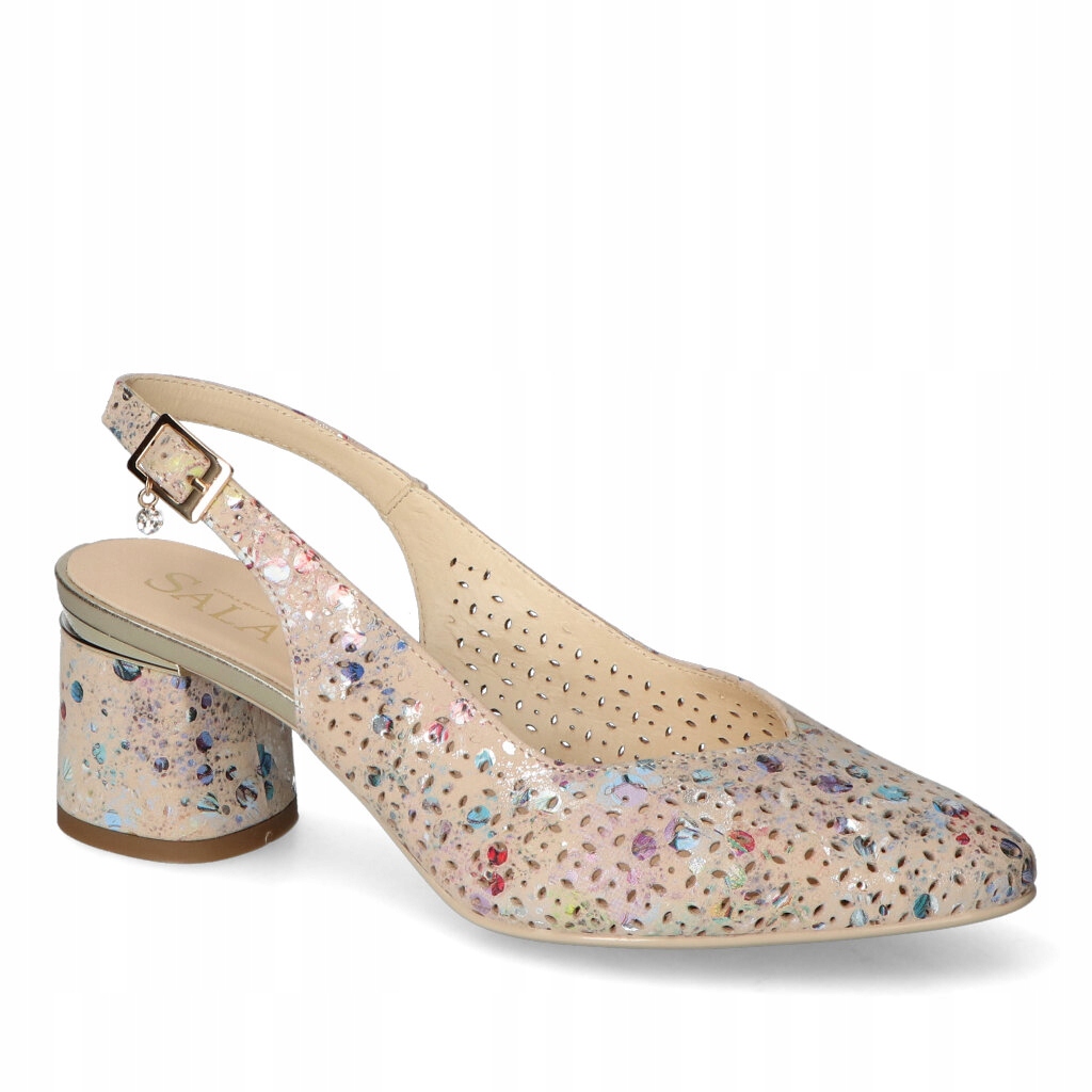 Sandály Sala 9842/0073 Béžový nubuk 36