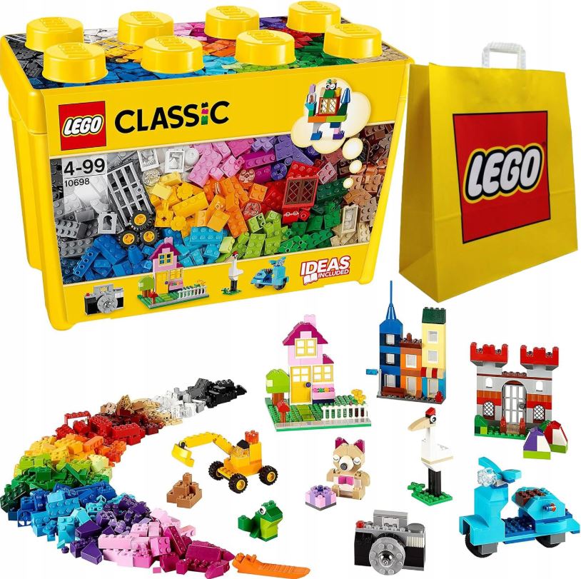 Lego Classic 10698 Kreativní stavebnice velká krabička taška