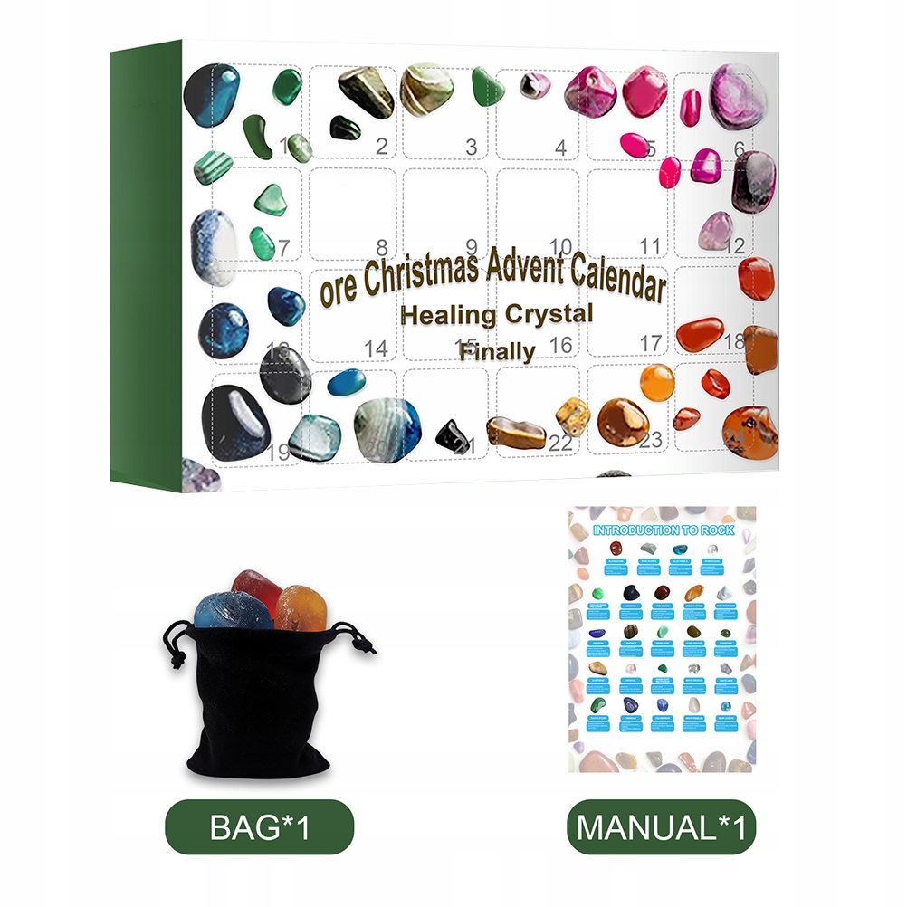 24 DNI KRYSZTAŁAMI KALENDARZ ADWENTOWY Kod producenta 10315960