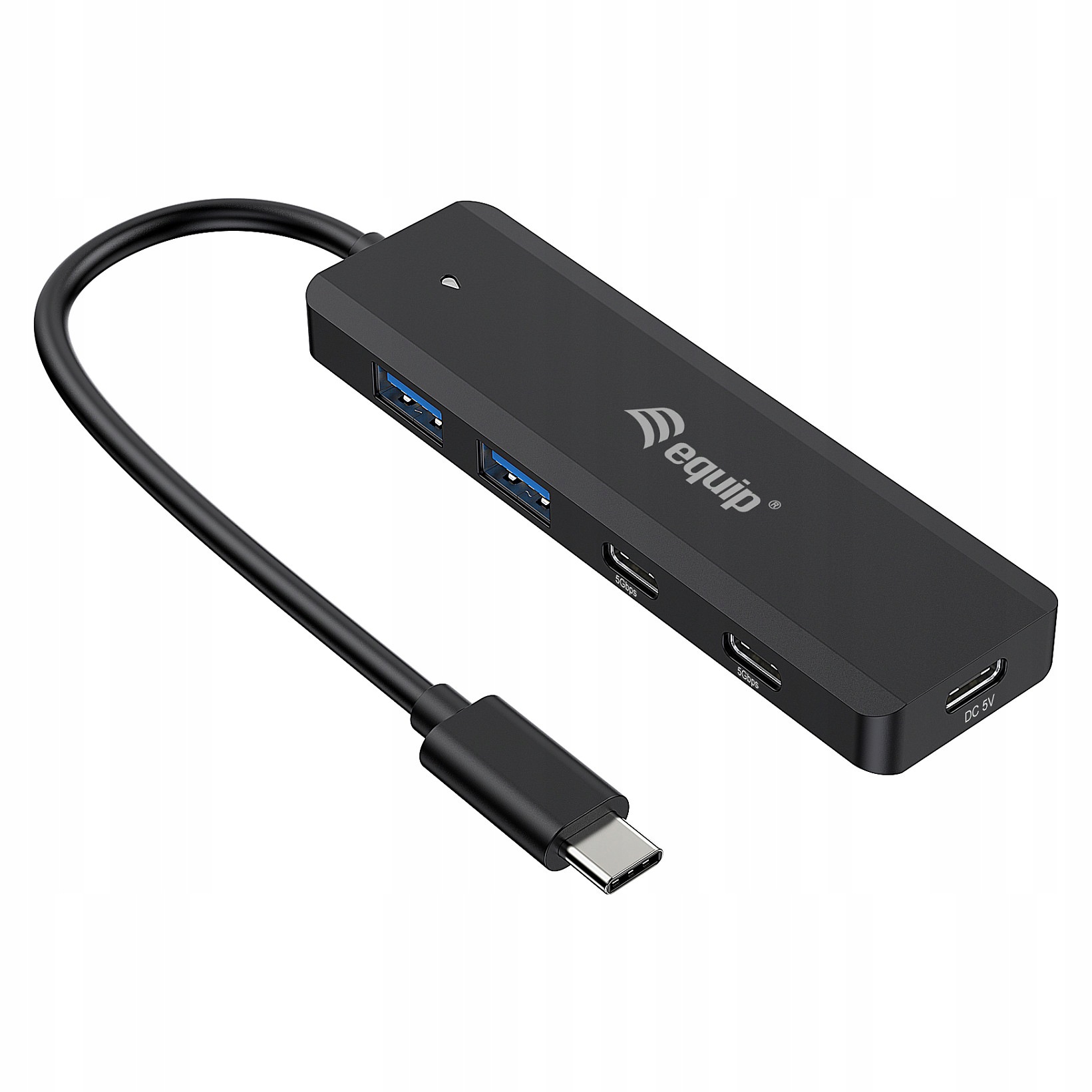 Hub Usb 4-portowy Usb 3.2 Gen 1 (5 Gbps) Type-C/Type-A