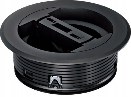 Hager Tehalit.VE-EE Kabelová průchodka pod kryt >32 mm Černá Pa