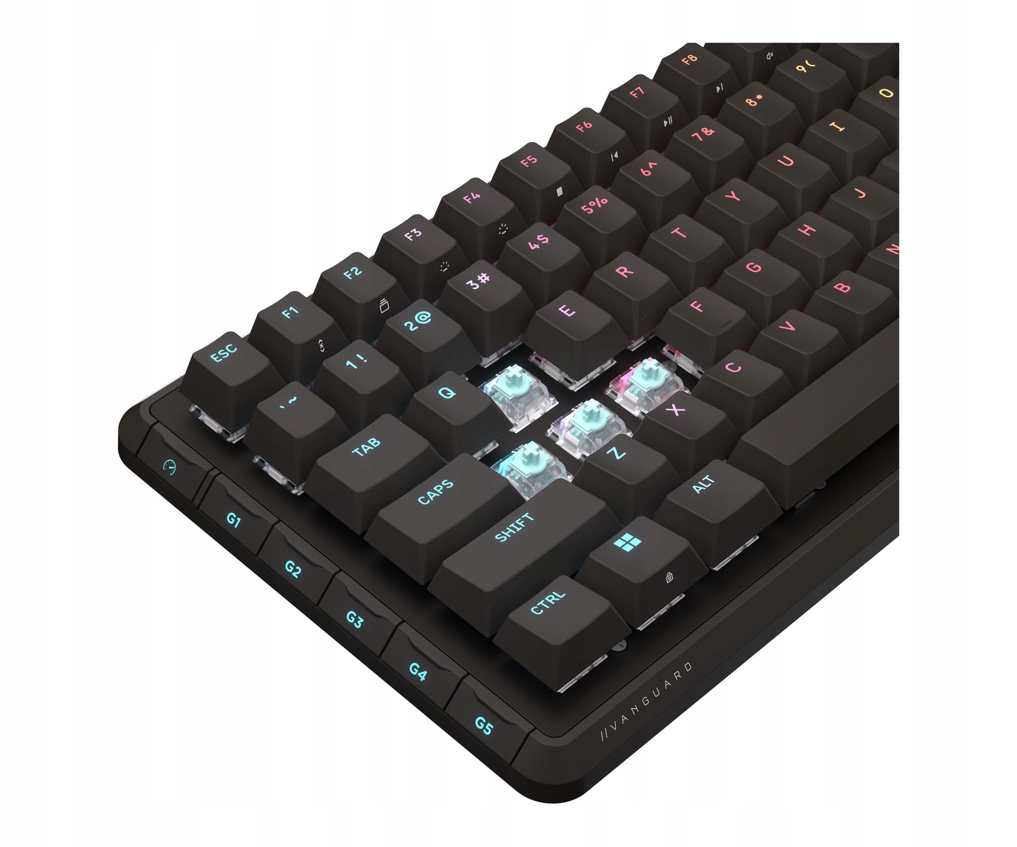 Corsair VANGUARD PRO 96-MGX, Gaming Keyboard, Black — 7
