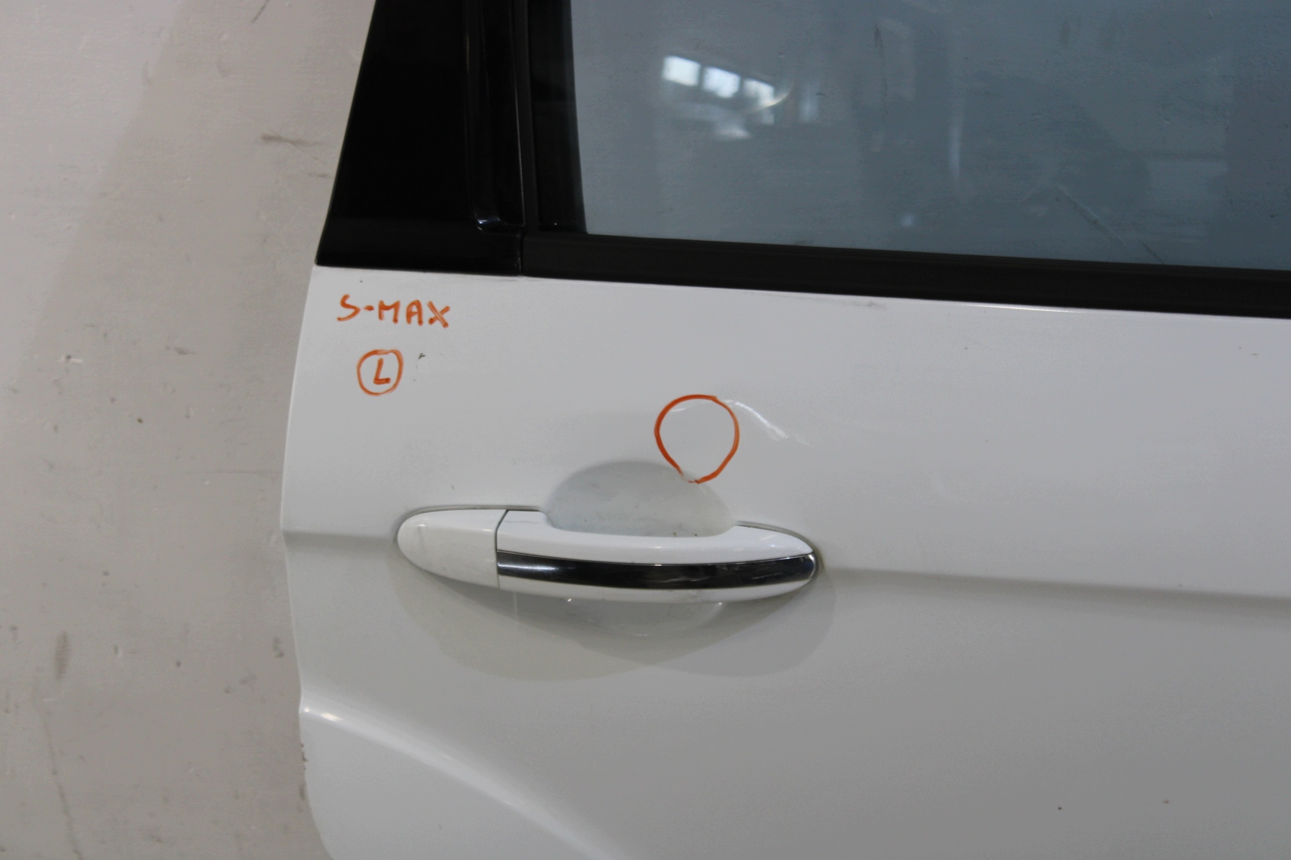 door right rear part right rear. complete FORD S-MAX MK1 2,2 TDCI