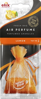 Woreczek Zapachowy Zawieszka z Perełkami Zapach do Auta Szafy Lemon