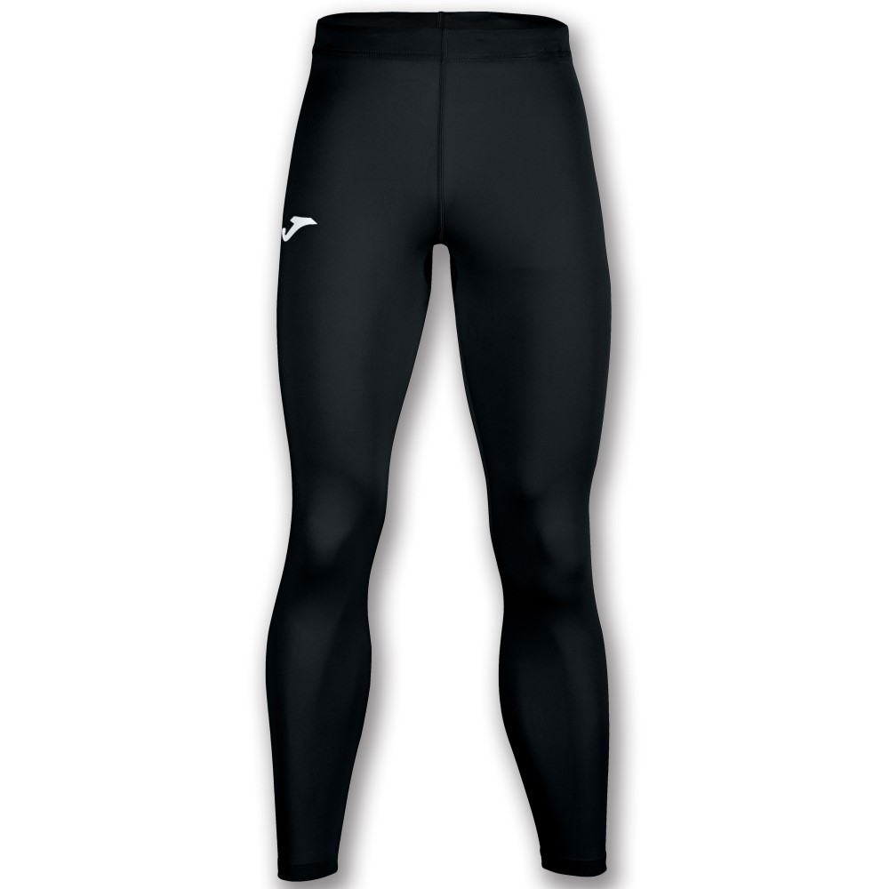 Spodnie termoaktywne Joma Brama Academy czarne 2XS-XS dla dzieci dopasowane