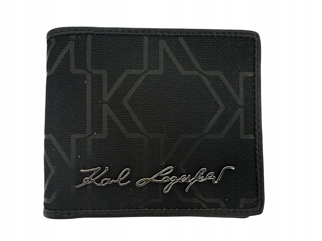 Karl Lagerfeld černá peněženka K/Monogram Small 22WW3215