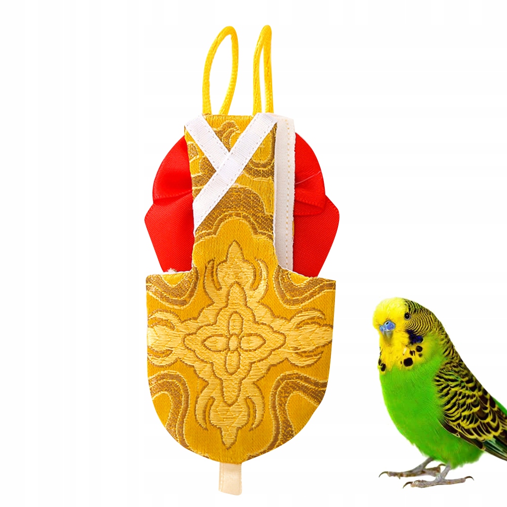 LEKKIE UBRANKO DLA PAPUGI Z NADRUKIEM, IDEALNE DLA PAPUŻEK