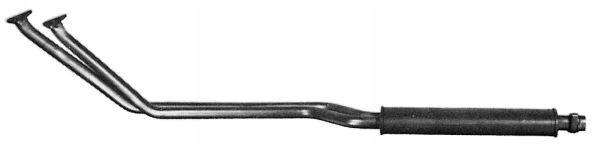 Глушник IMASAF BMW 3 кабріолет (E30) - 18101712094