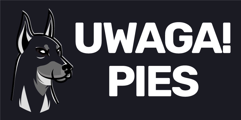 

Tabliczka Uwaga Zły Pies Pcv na furtkę bramę