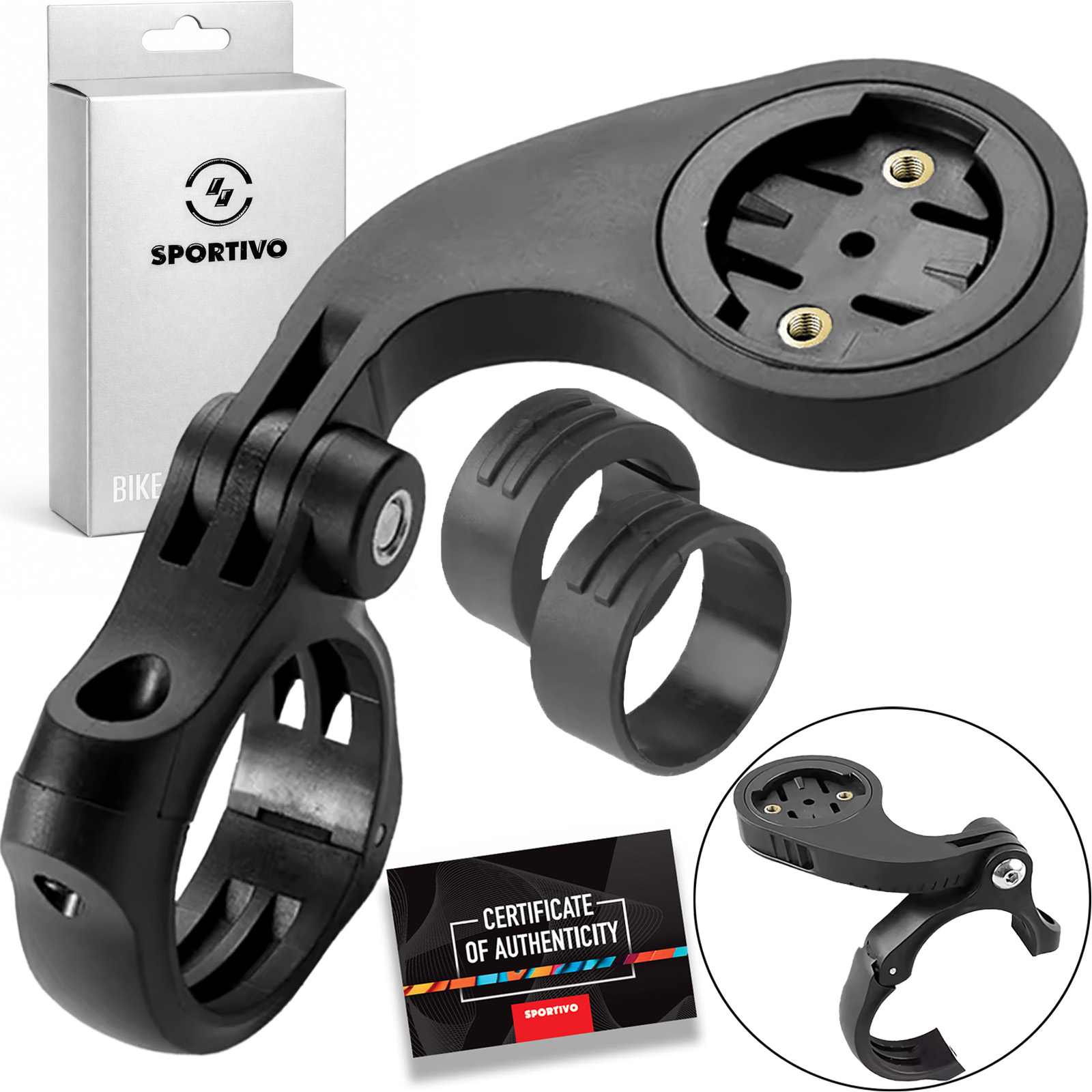 Uchwyt rowerowy Edge Mountain Mtb regulowany zginany do Garmin Magene Igps