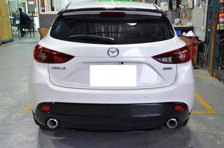 Dokładka zderzaka tylnego Mazda 3 5D 14- MZ Style TUNING SPORT
