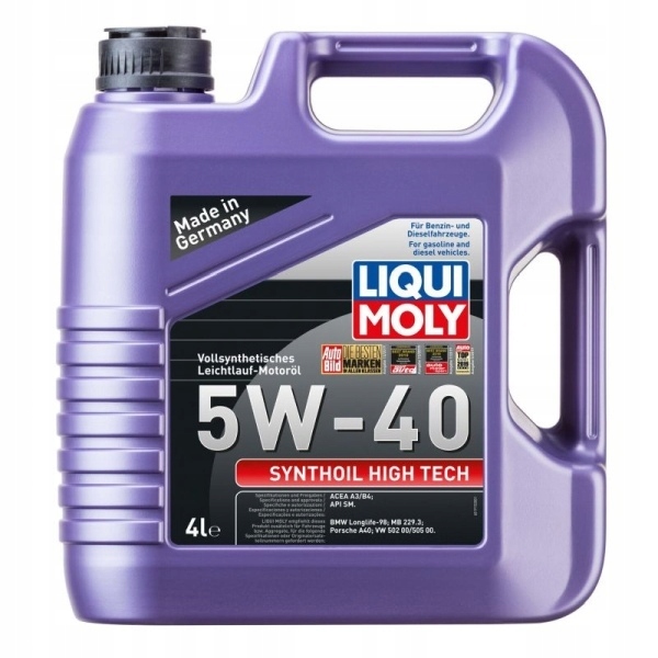 Liqui Moly Olej 5V40 4L Synthoil High Tech/ 229.1/ 502.00 505.00
