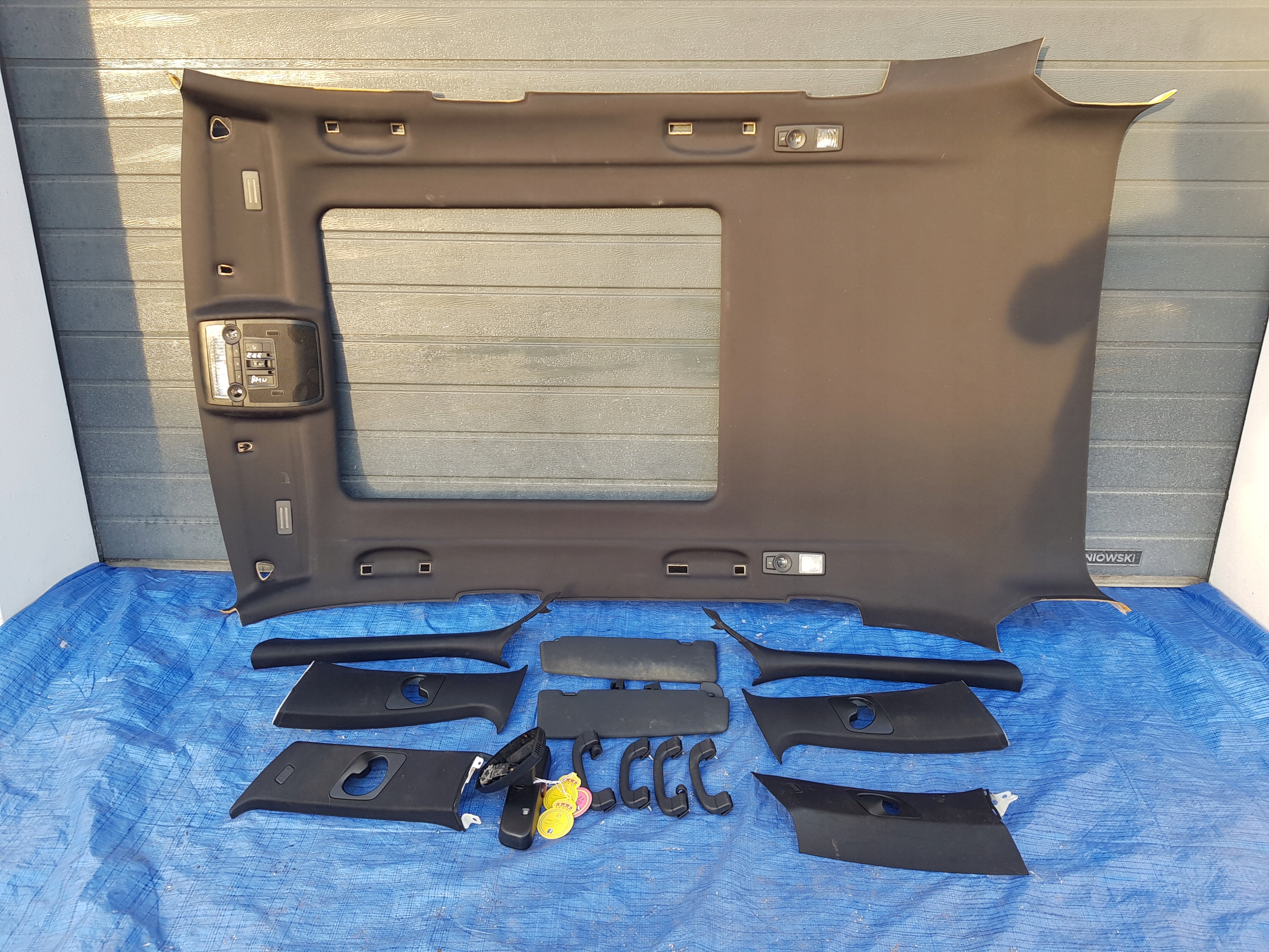 BMW X5 E70 CIELO INTERNO m-packet nero CIELO INTERNO SUFIT KOMPLET MPAKIET