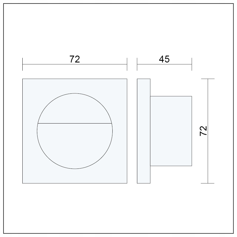 ZESTAW LAMPA LED SCHODOWA ŚCIENNA ZEWNĘTRZNA OŚWIETLENIE TARASU 230V IP54 Stan opakowania oryginalne