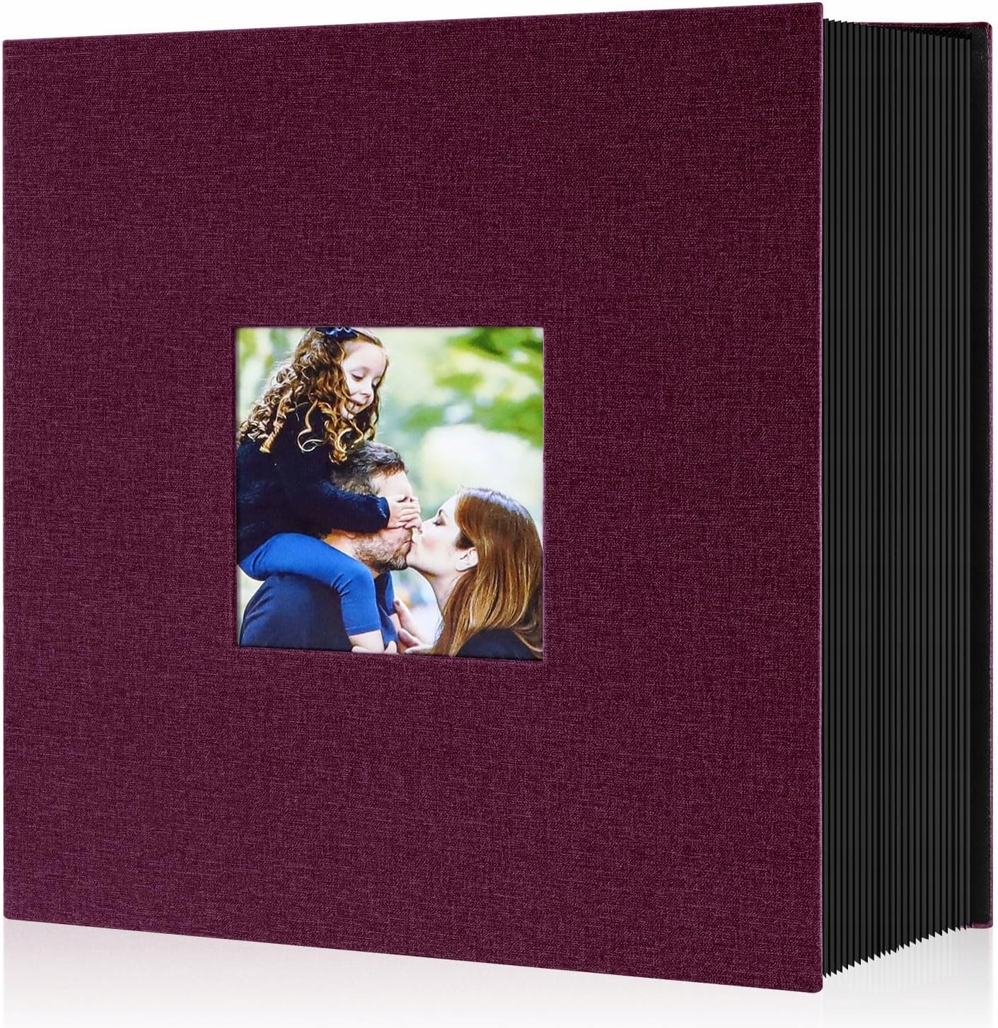 Lanpn Album fotograficzny na 1000 zdjęć 10 X 15 BORDO