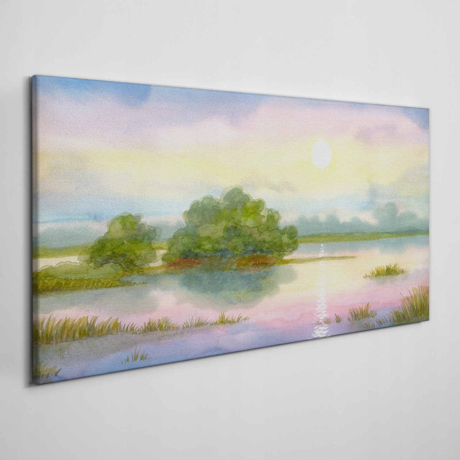 

Obraz na płótnie Akwarela natura drzewo 120x60 cm