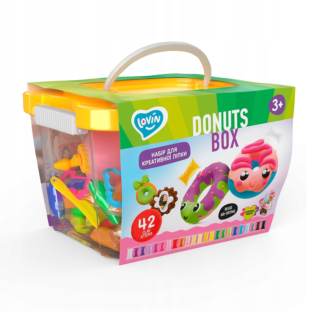 

Zestaw ciastoliny Lovin'Do Donuts Box
