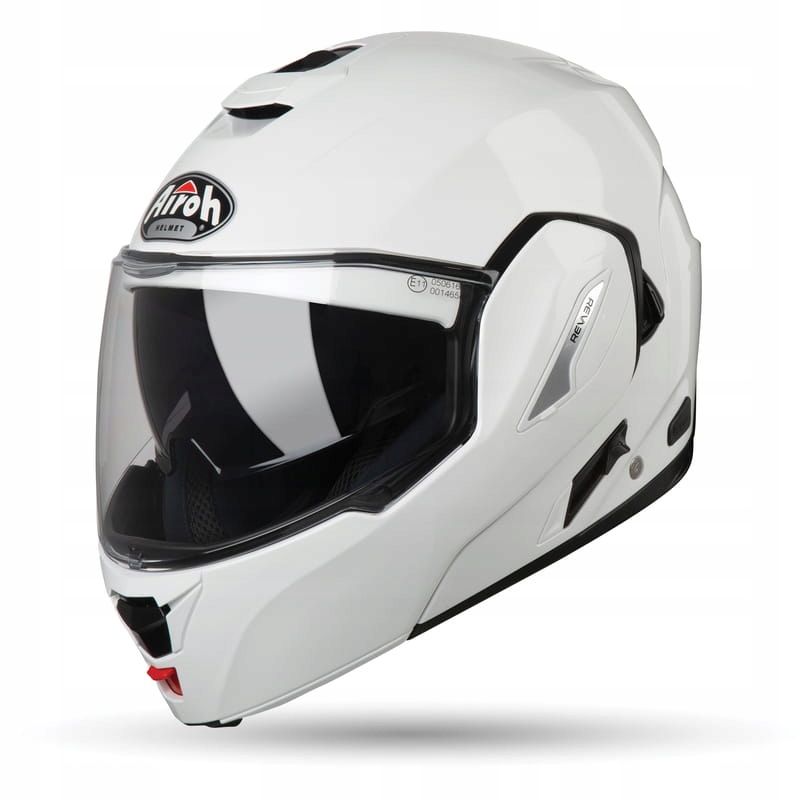 Modulárna Motocyklová Prilba Airoh Rev 19 Color White Gloss