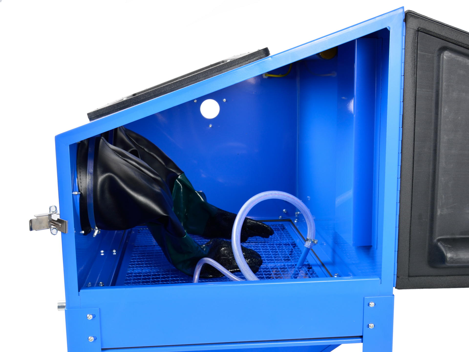 BEZPYŁOWA PIASKARKA KABINOWA 220L Marka Geko