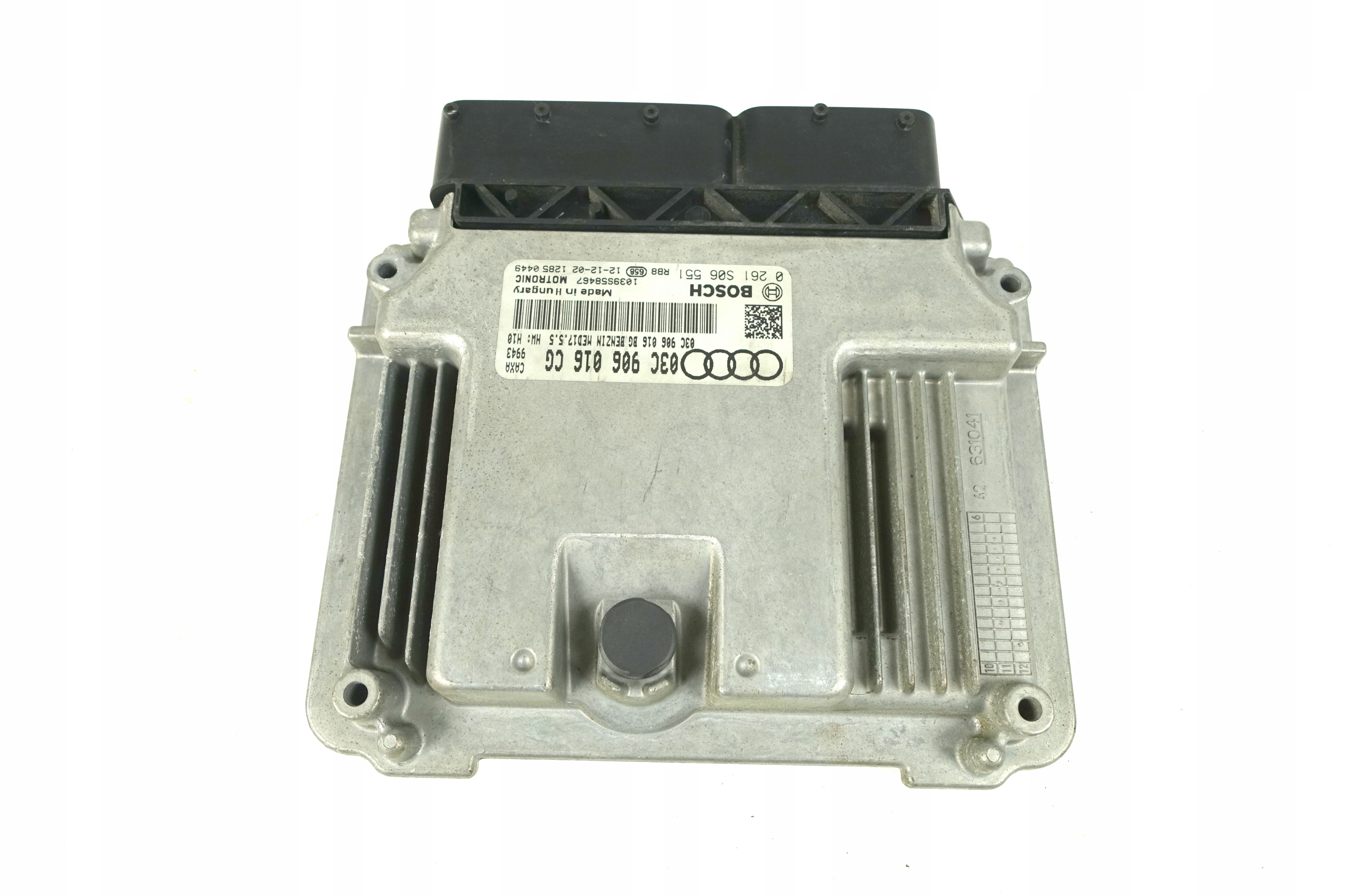 computer control unit of the engine AUDI A1 1.4 TFSI 03C906016CG 0261S06551