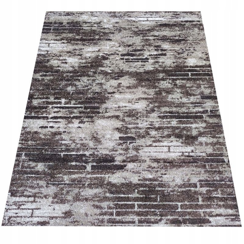 Dywan do salonu 200x290 cm brązowy nowoczesny krótkowłosy Dywanpol