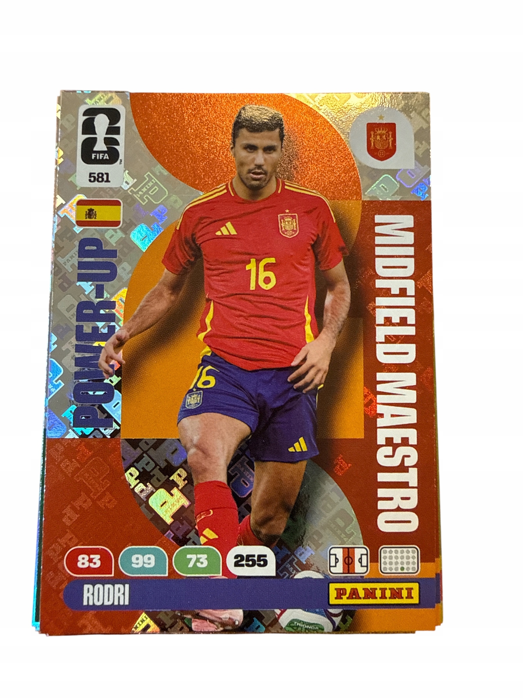 Fifa World Cup America 2026 Panini Midfield Maestros 581 Rodri