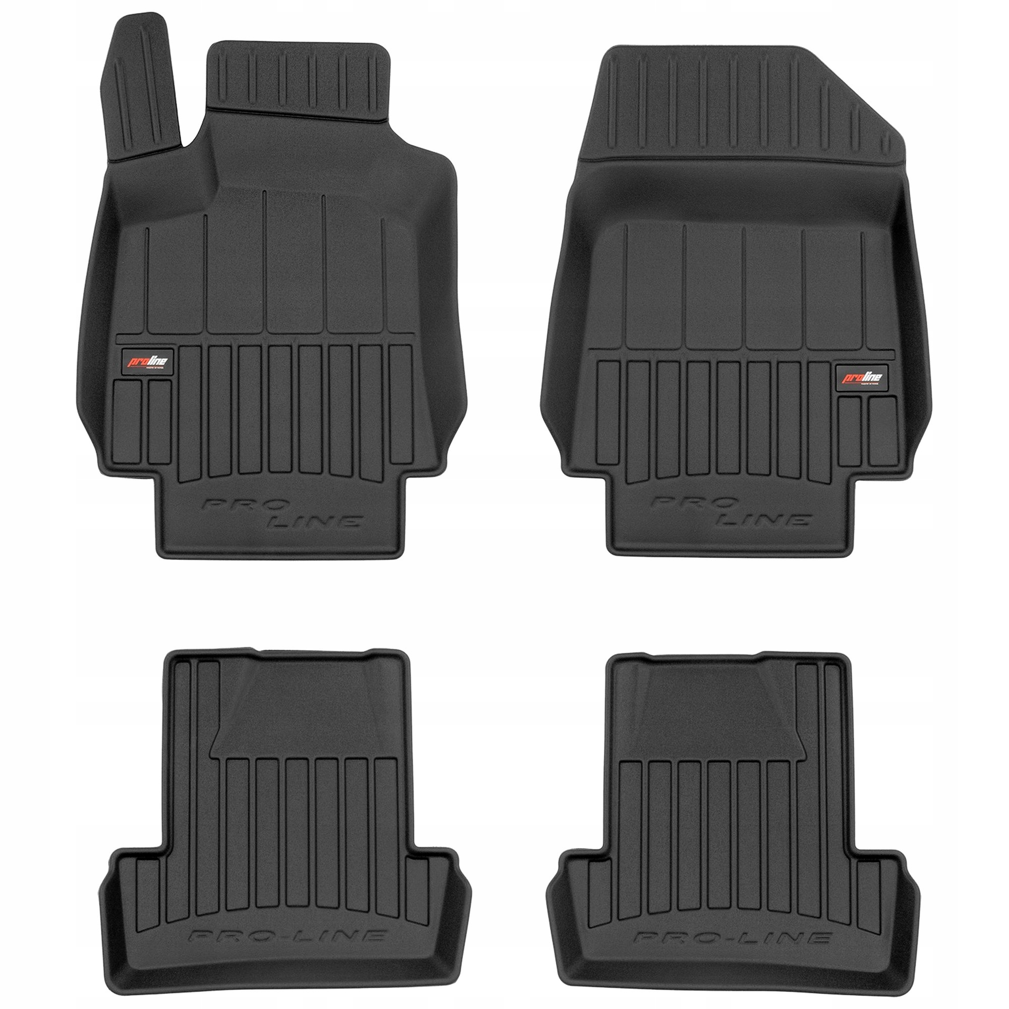 Gumové 3D koberce Renault Clio III 2005-2013