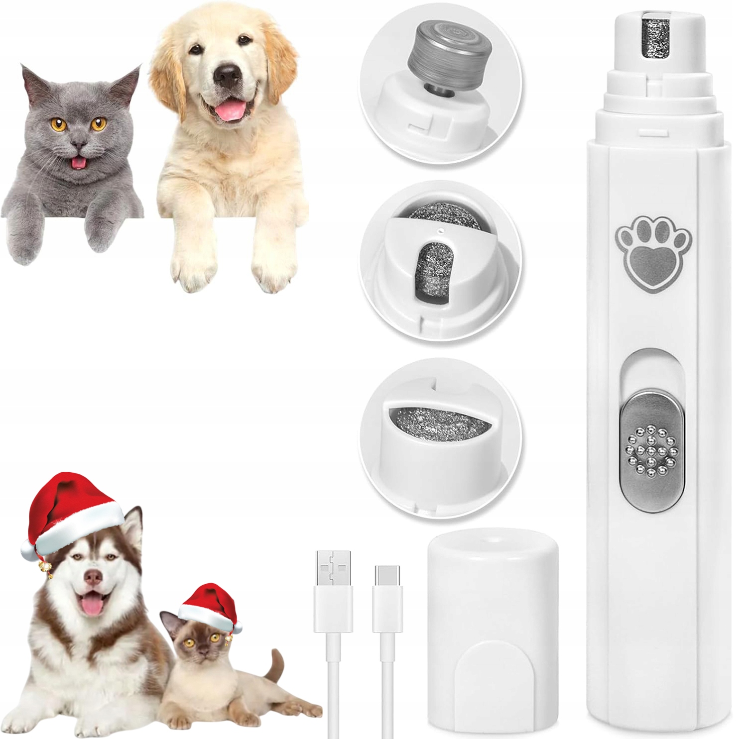 Levně Elektrická Bruska Na Drápky Pro Psy A Kočky