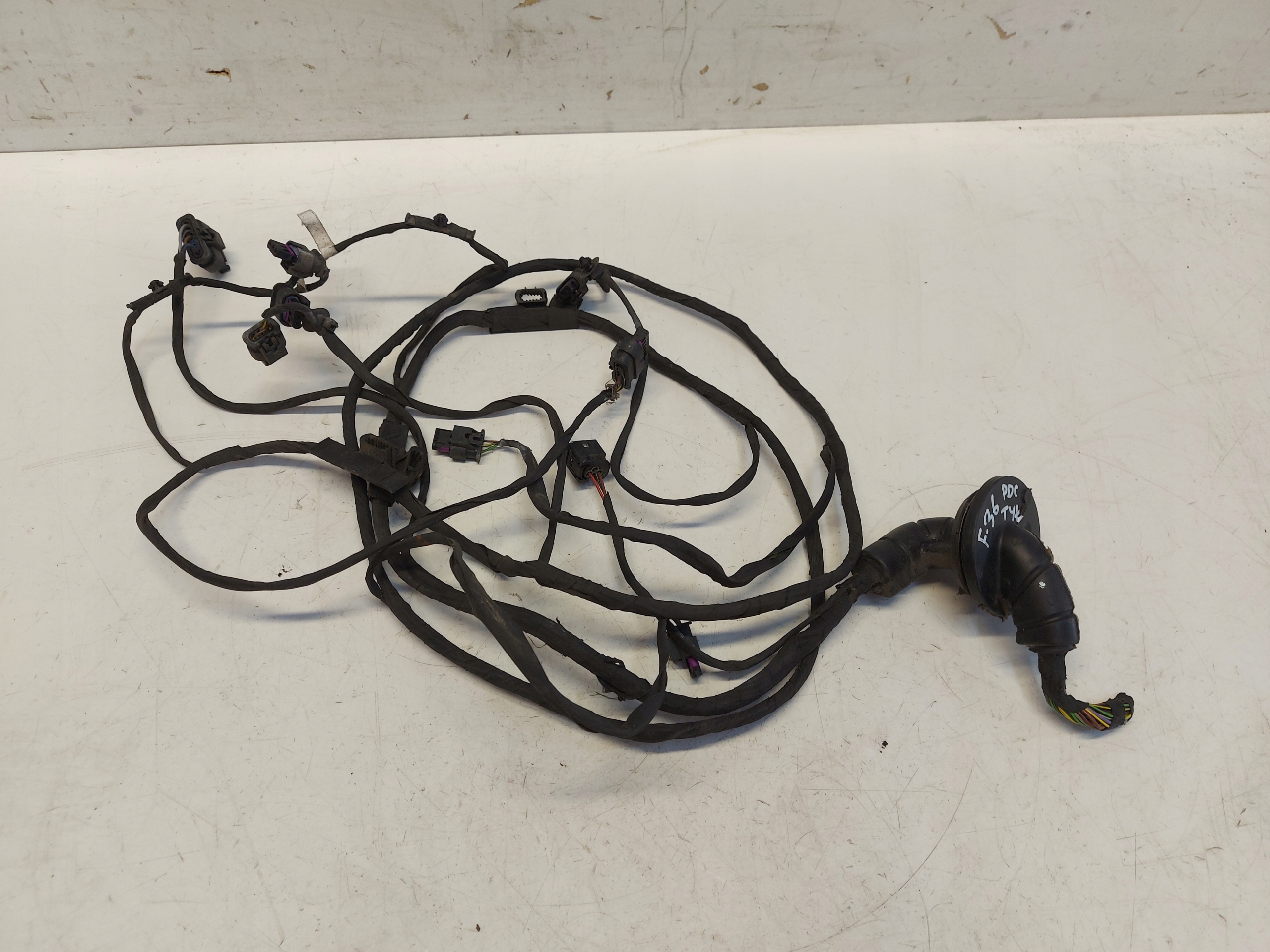 BMW F36 430d GC cablaggio cablaggio Paraurti posteriore pdc