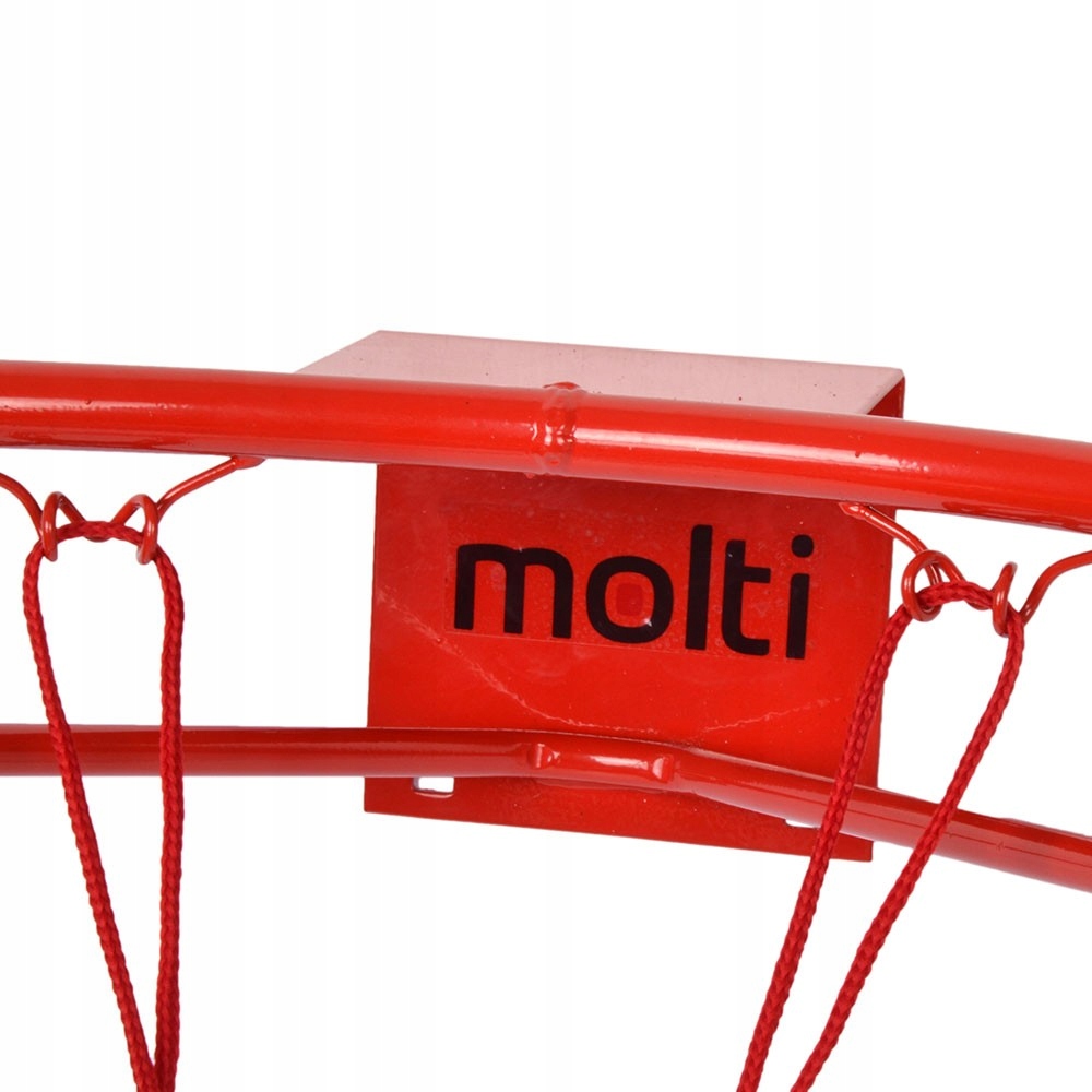 Obręcz do kosza DUŻA czerwona MOLTI molti Rodzaj obręcz
